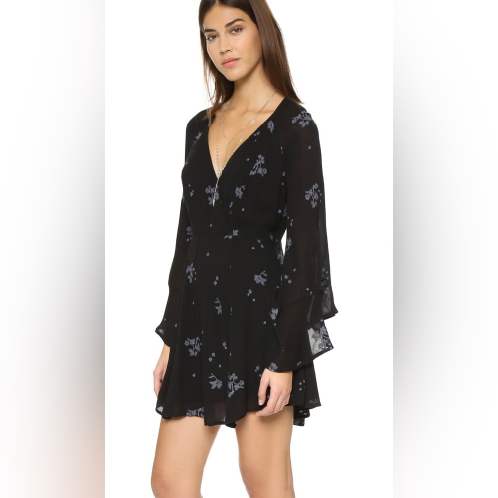 Free People Jasmine Embroidered Mini Dress